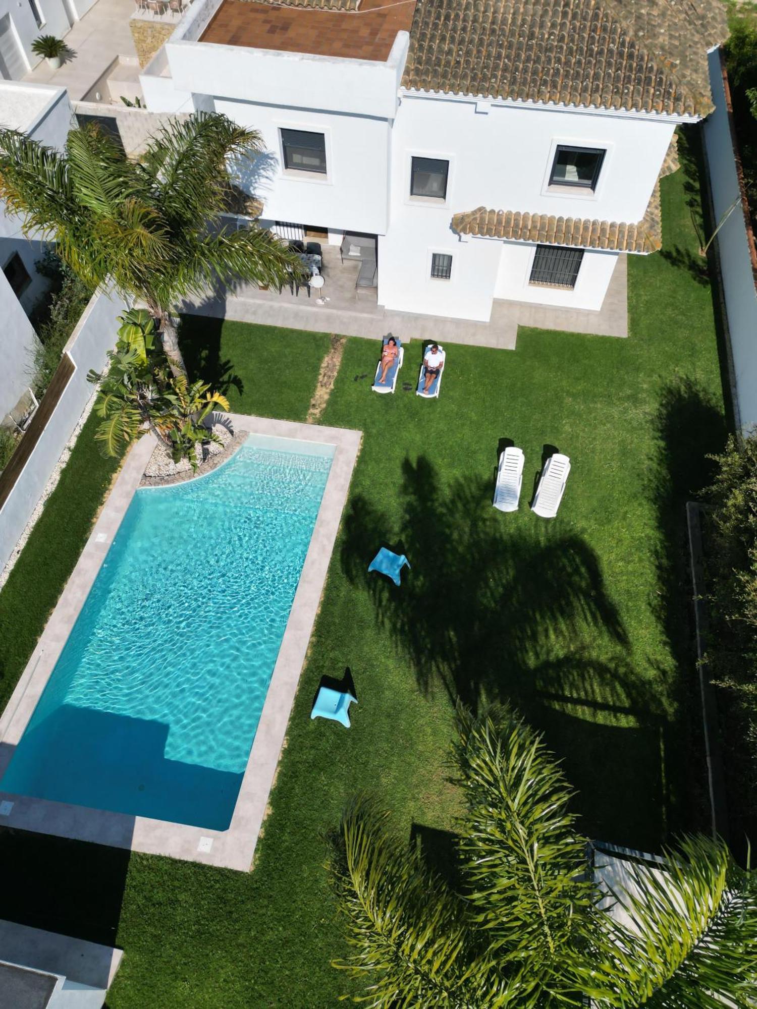 Villa La Barrosa Чиклана-де-ла-Фронтера Экстерьер фото